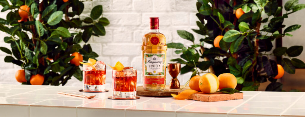 Bebida Negroni Tanqueray Sevilla The Bar