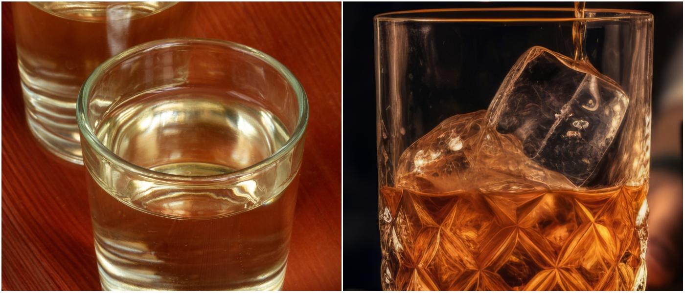 rum claro e rum escuro