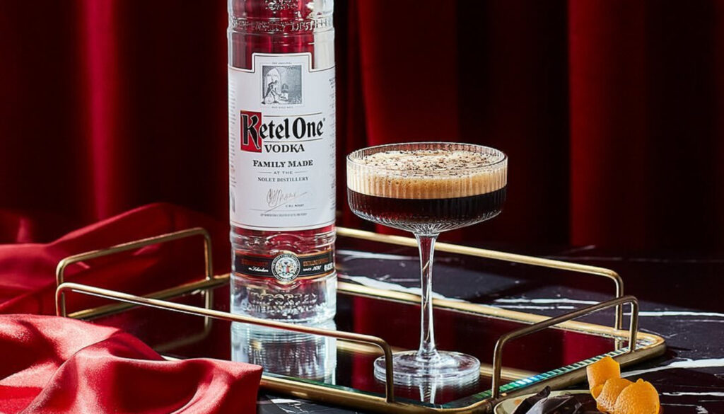 ingredientes para drinks com ketel one