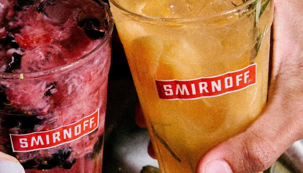 drinks com smirnoff