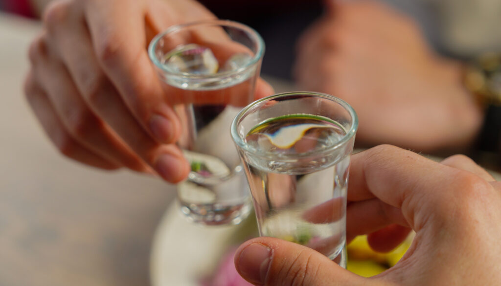 cachaça ou vodka