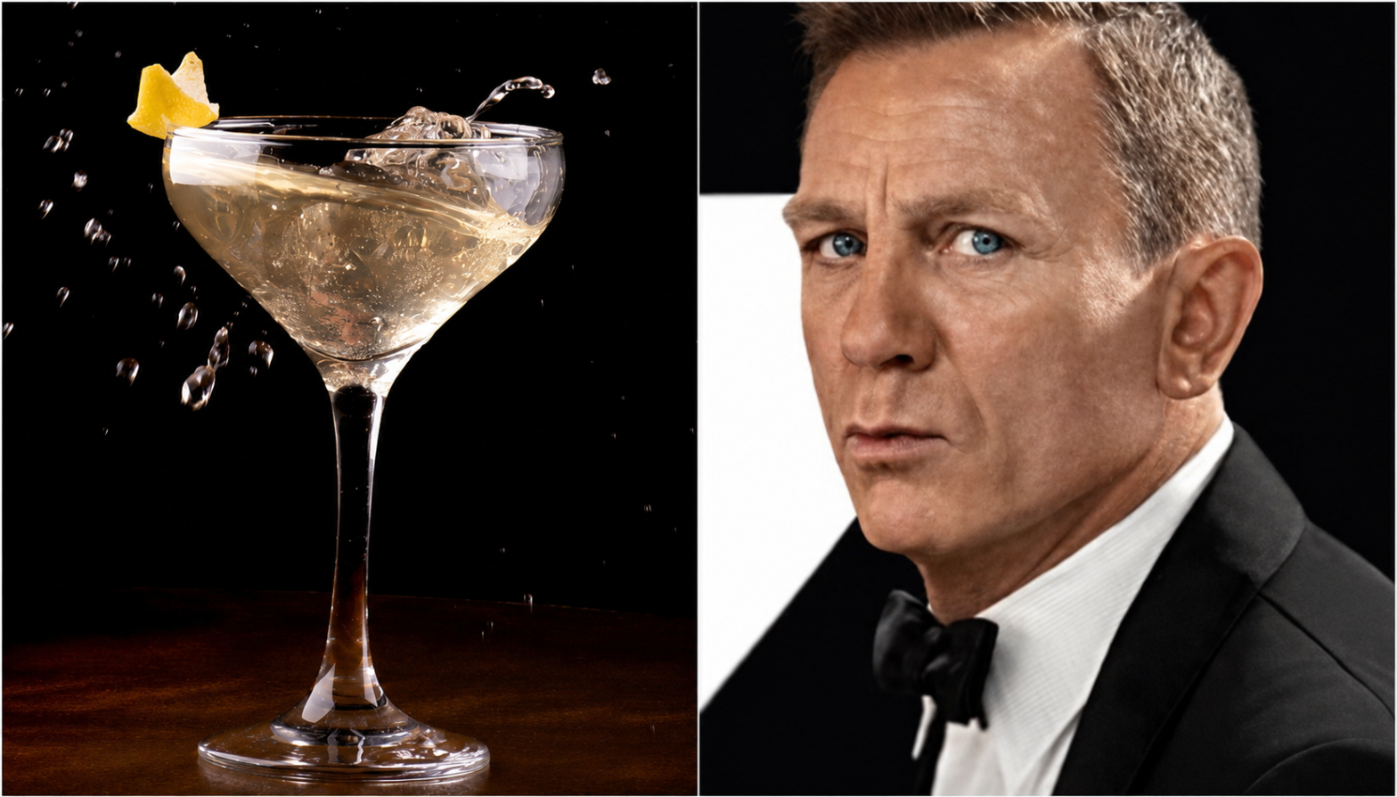 História do drink Vesper Martini (Crédito: Magnific)