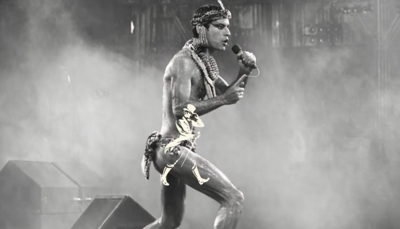 Ney Matogrosso e Johnnie Walker
