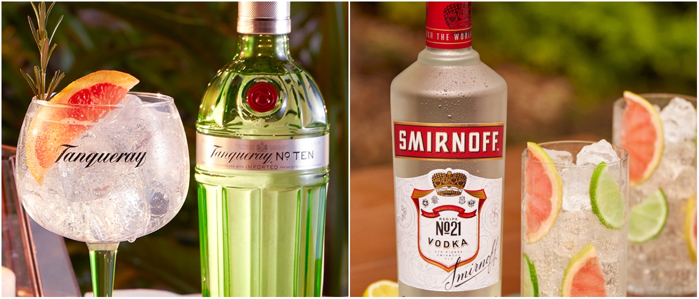 diferenças entre gin e vodka
